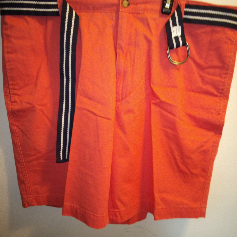 Club Room Coral Flat Front Shorts